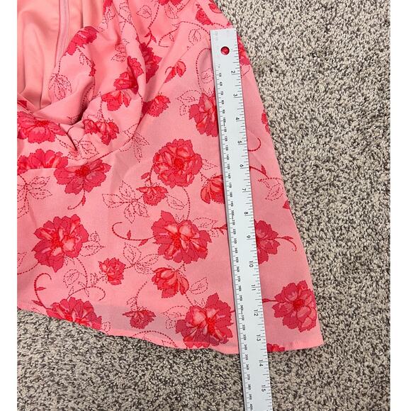 Torrid Womens 2X Feminine Romantic Bloomcore Cottagecore Floral Wrap Dress - Picture 12 of 13